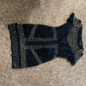 Black French connection party dress